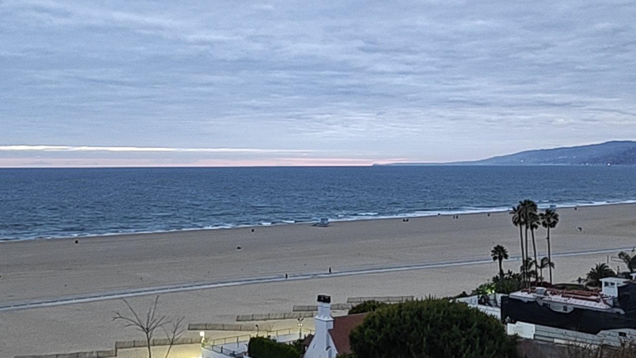 海边晨曦
